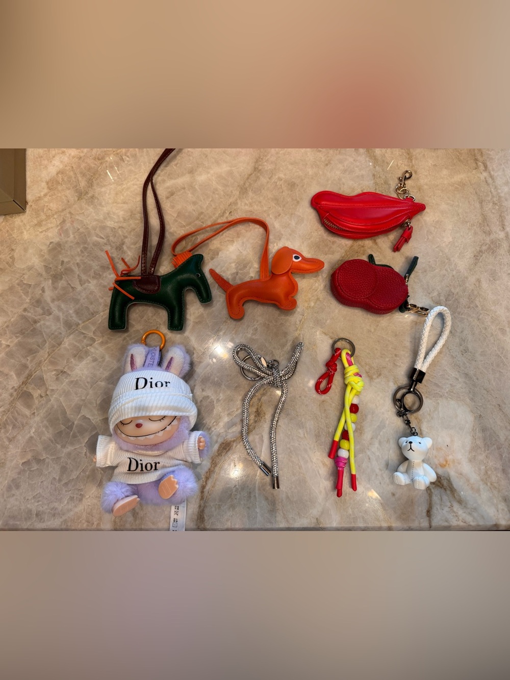 Lot of 8 bag charms